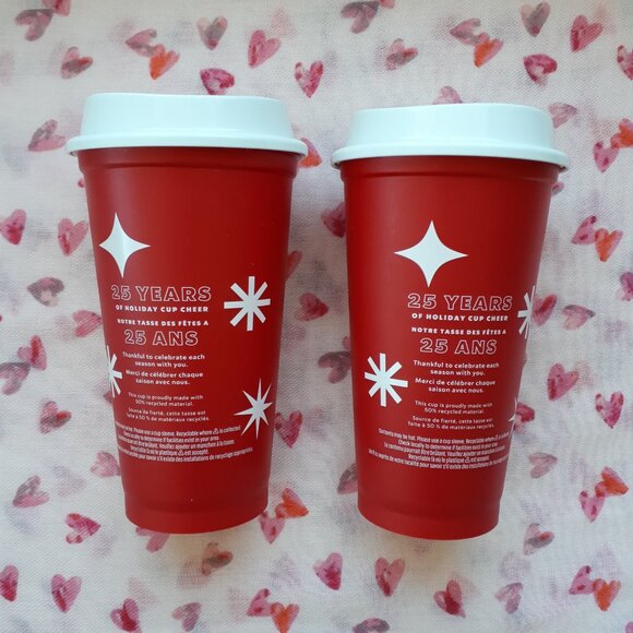 Starbucks: 2022 Holiday Red Cup Day Re-useable Cups - Picture 2 of 10